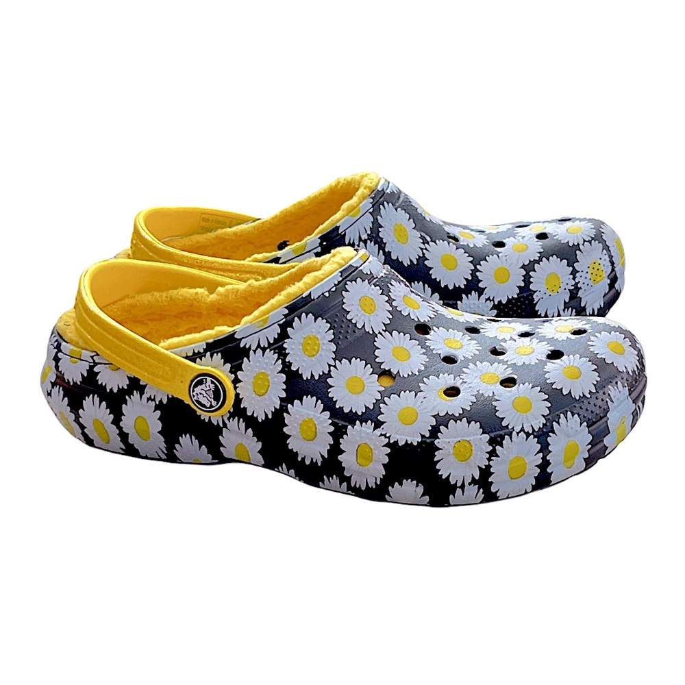 CROCS • Classic Lined Vacay Vibes Daisy Clog
